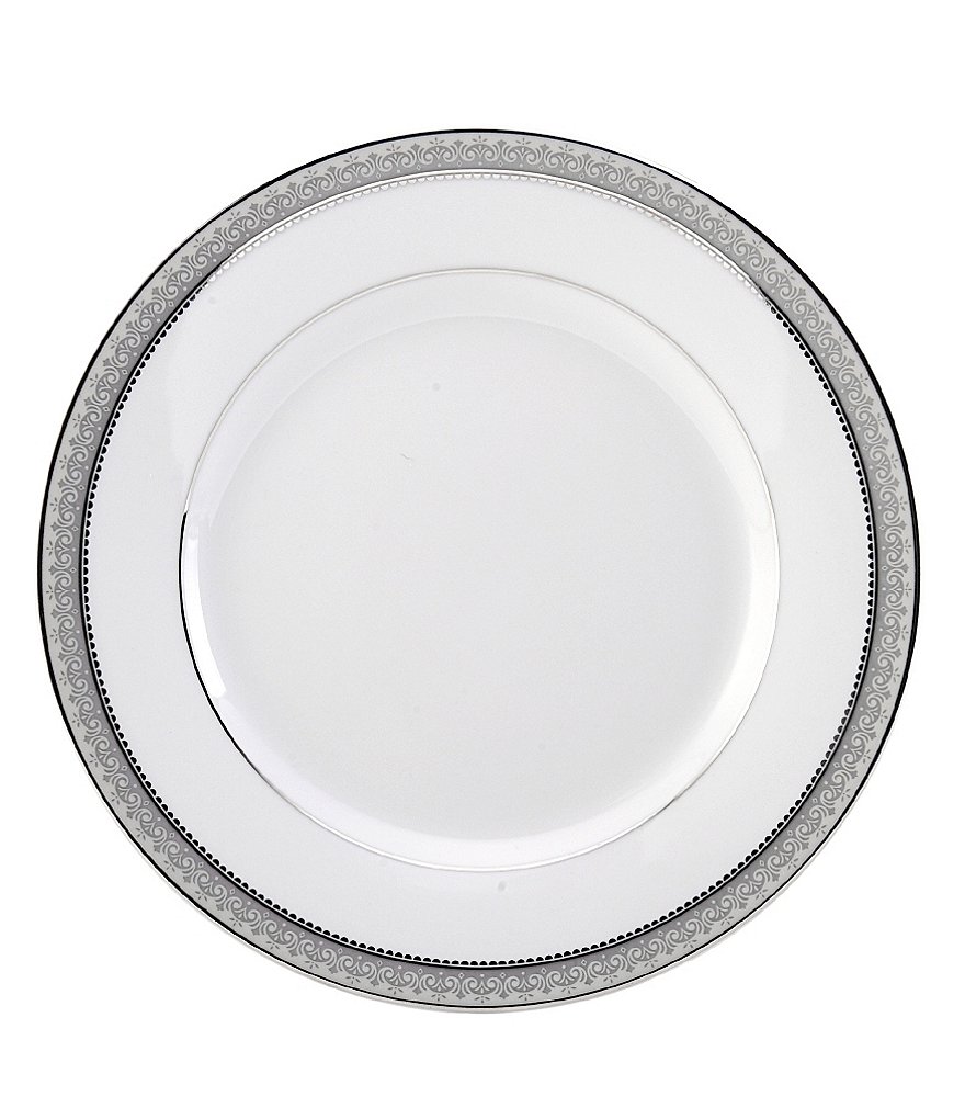 Lenox Artemis Floral Platinum Bone China Accent Salad Plate