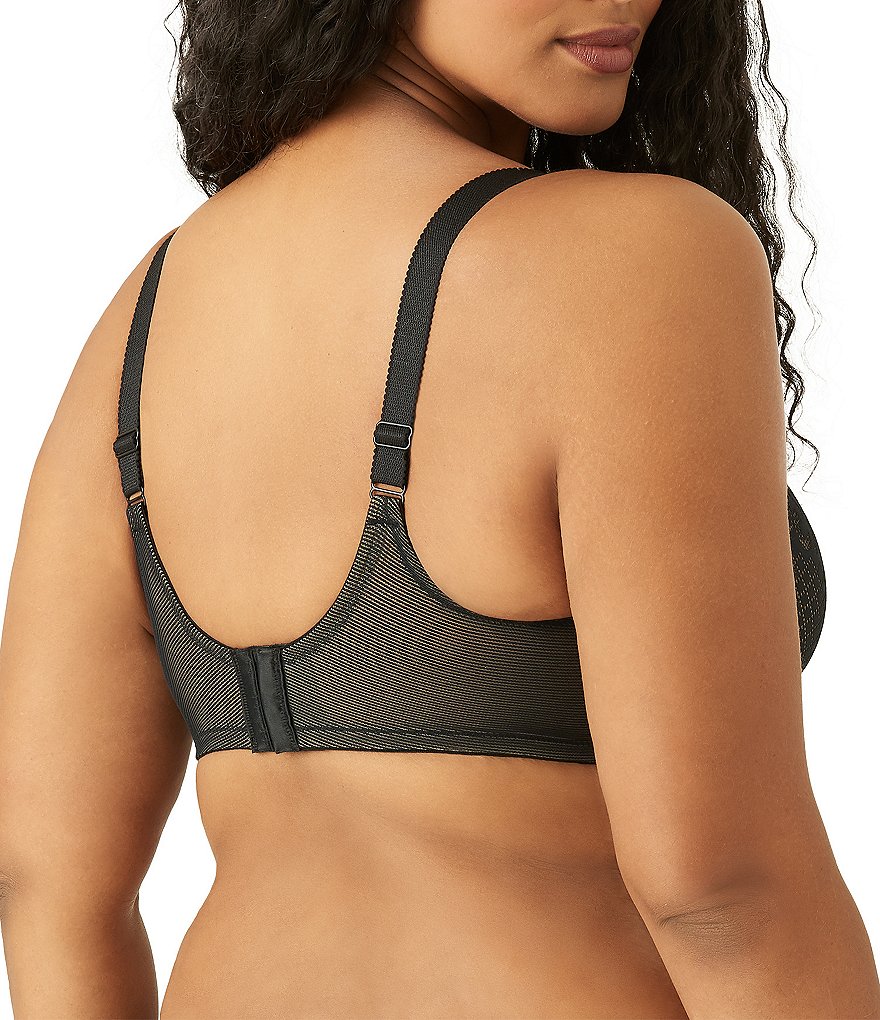 Wacoal Visual Effects Geometric Lace Minimizer Bra