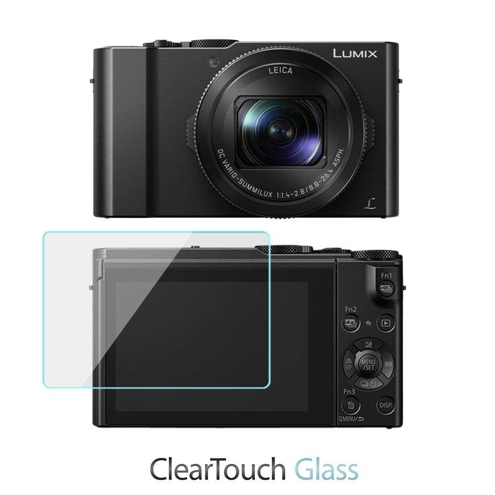 BoxWave Panasonic Lumix DMC-GX8 Screen Protector, [ClearTouch Glass] 9H Tempered Glass Screen Protection for Panasonic Lumix DMC-GX8, DMC-LX15, DMC-LX10
