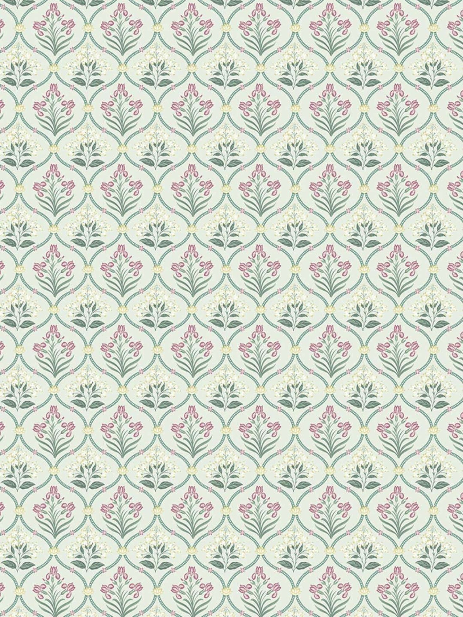 Haus & Kinder Cotton 186 TC Green Blossom Printed Double Bedsheet with 2 Pillow Covers