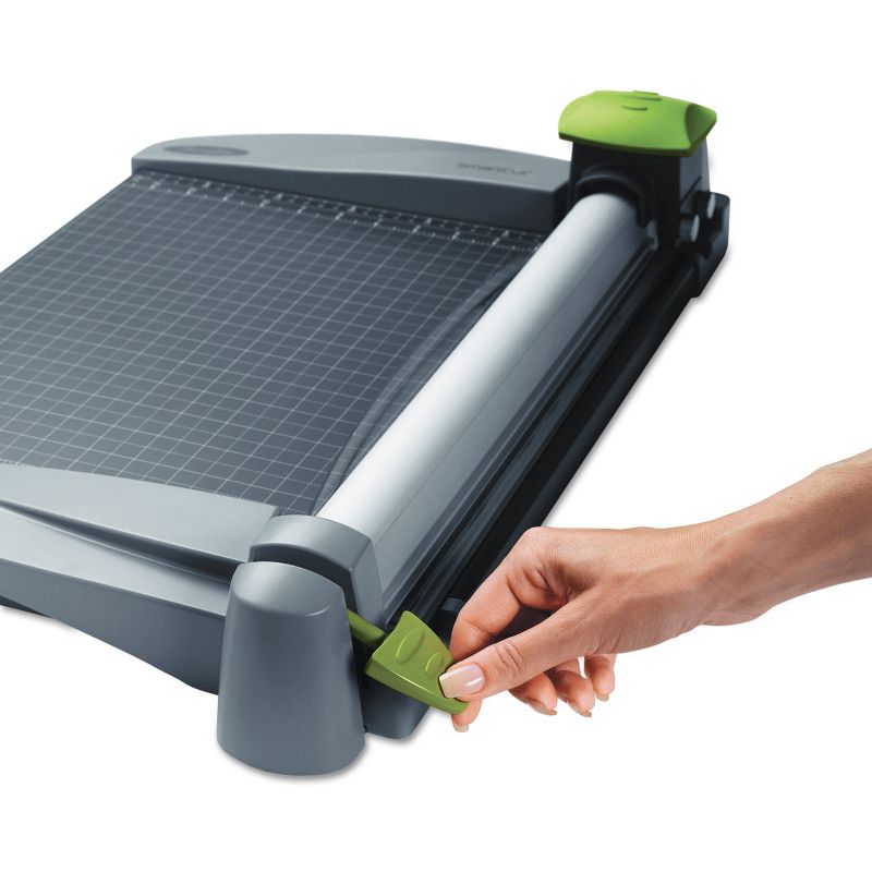 Swingline SmartCut Commercial Heavy-Duty Rotary Trimmer 30 Sheets Metal Base 15 x 20 9615