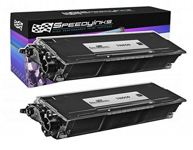 2 Pack Compatible Brother TN-650 TN650 High Yield Black Laser Cartridge