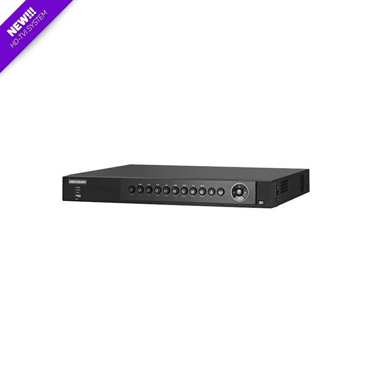 Roll over image to zoom in

Hikvision Turbo HD 3.0 8 Channel DVR DS-7208HUHI-F2/N NO HDD