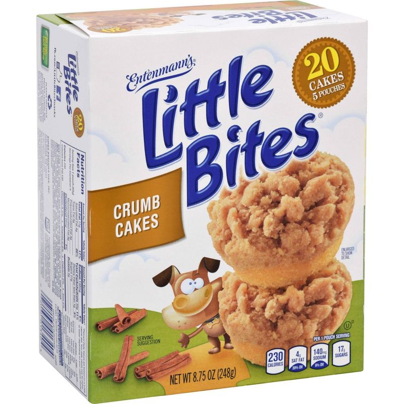 Entenmann's Little Bites Crumb Cake Muffins - 8.25oz