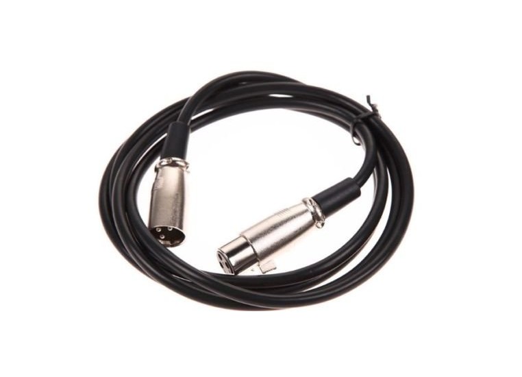 AYA 15Ft (15 Feet) XLR 3-Pin Male to Female Microphone Extension Cable 22AWG AYA-XLR-15MF