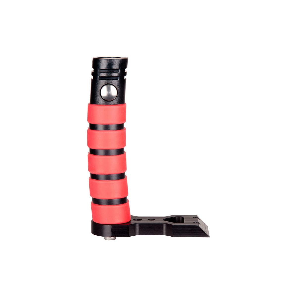 ikelite right-hand quick release handle with extension for modular tray base camera housing