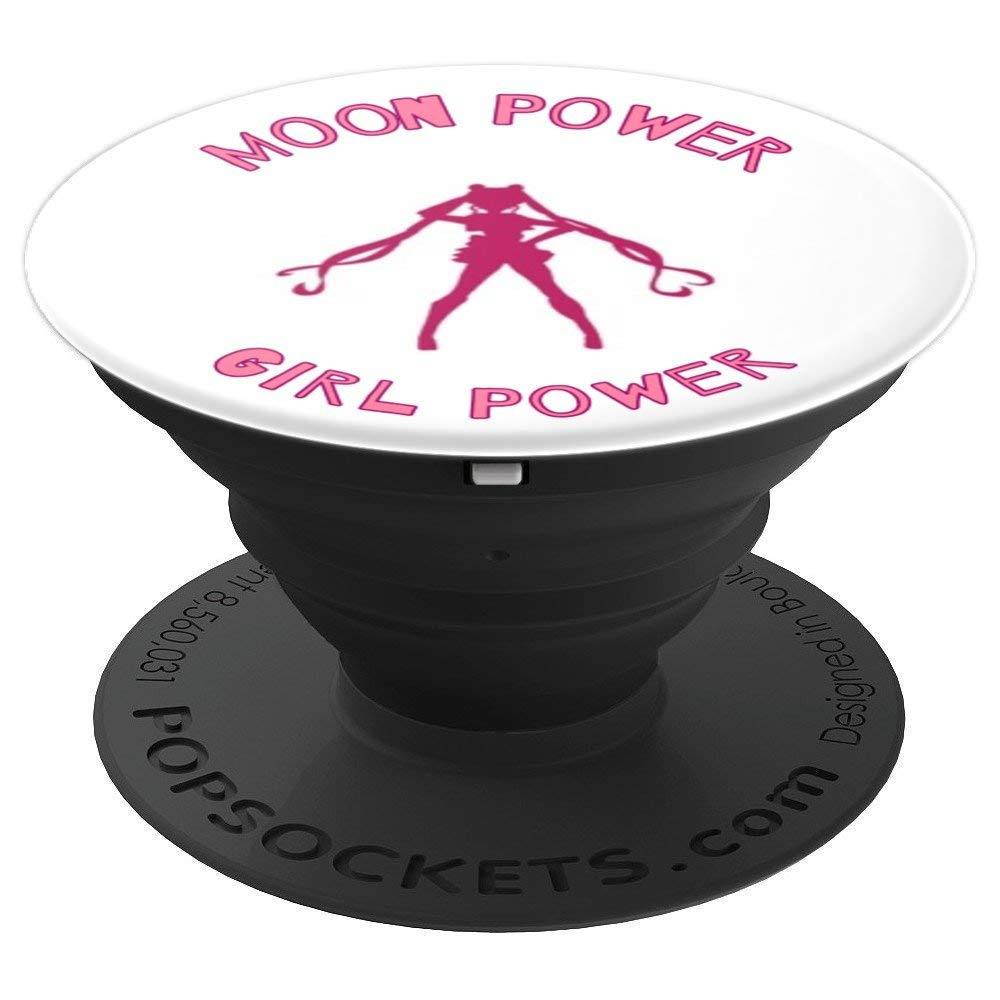 Moon Power Girl Power Princess design - PopSockets Grip and Stand for Phones and Tablets
