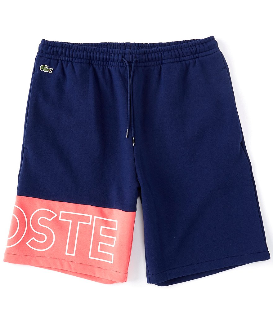 Lacoste Color Block Fleece 8#double; Inseam Shorts