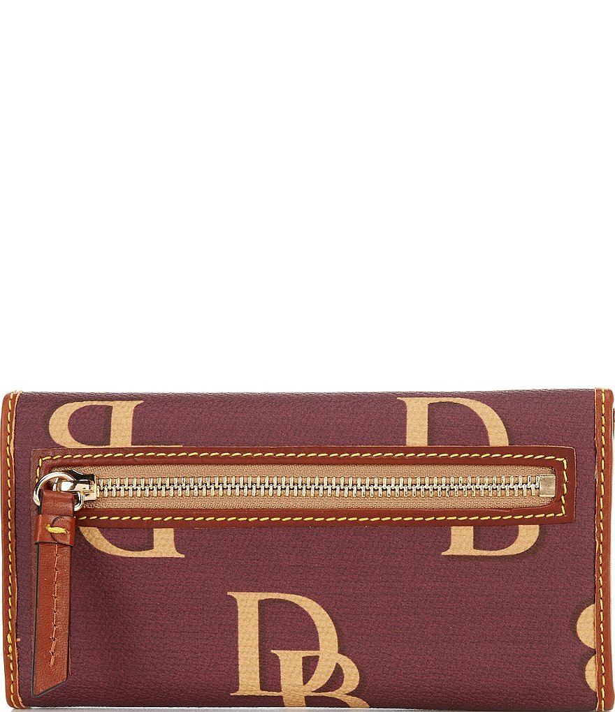 Dooney & Bourke Signature Monogrammed Collection Continental Clutch