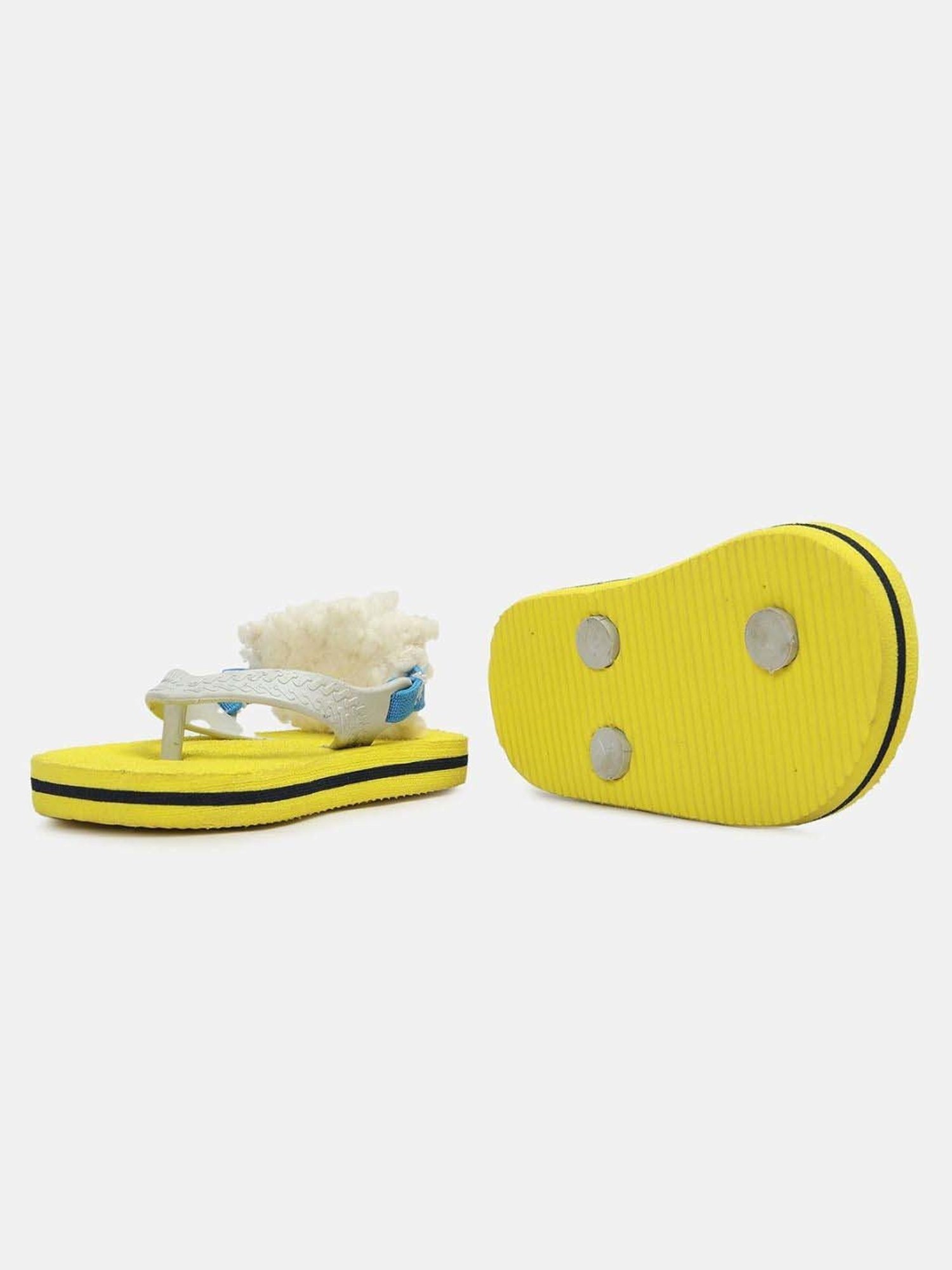 MINIKLUB Boys Yellow Casual Wear Flip Flop