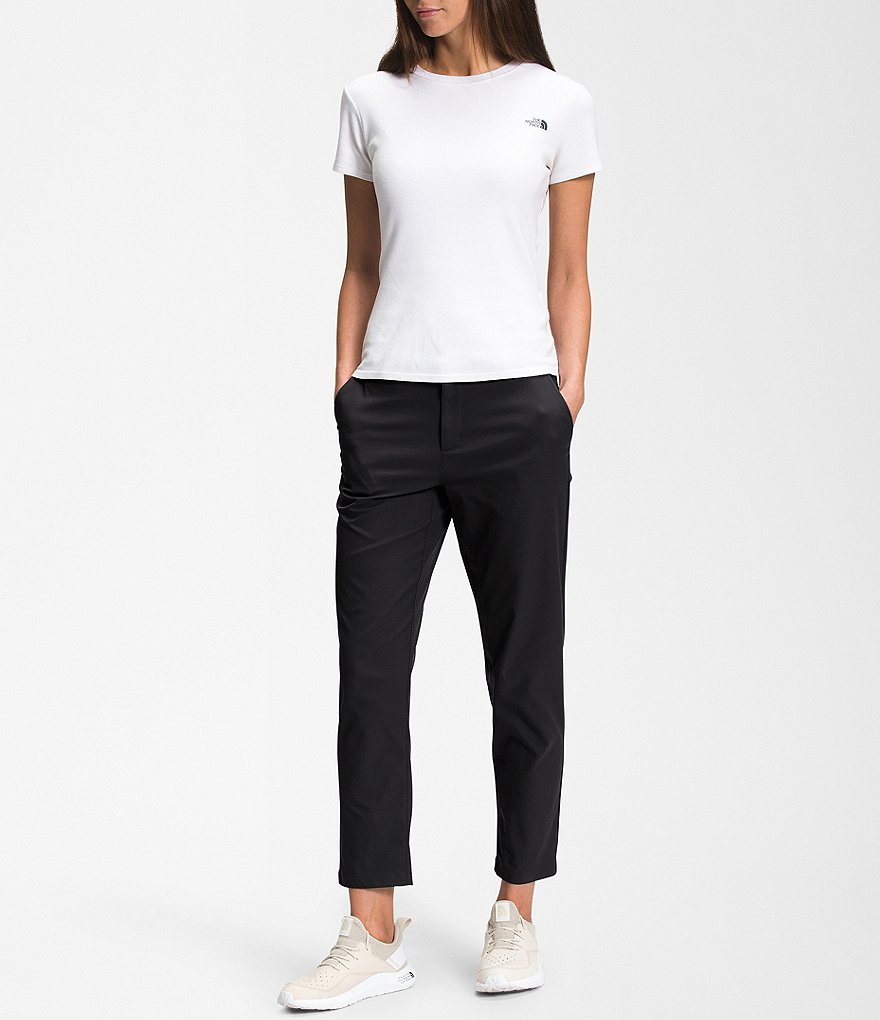 Columbia Anytime Outdoor&trade; Straight Leg Cropped Capri Drawstring Pants