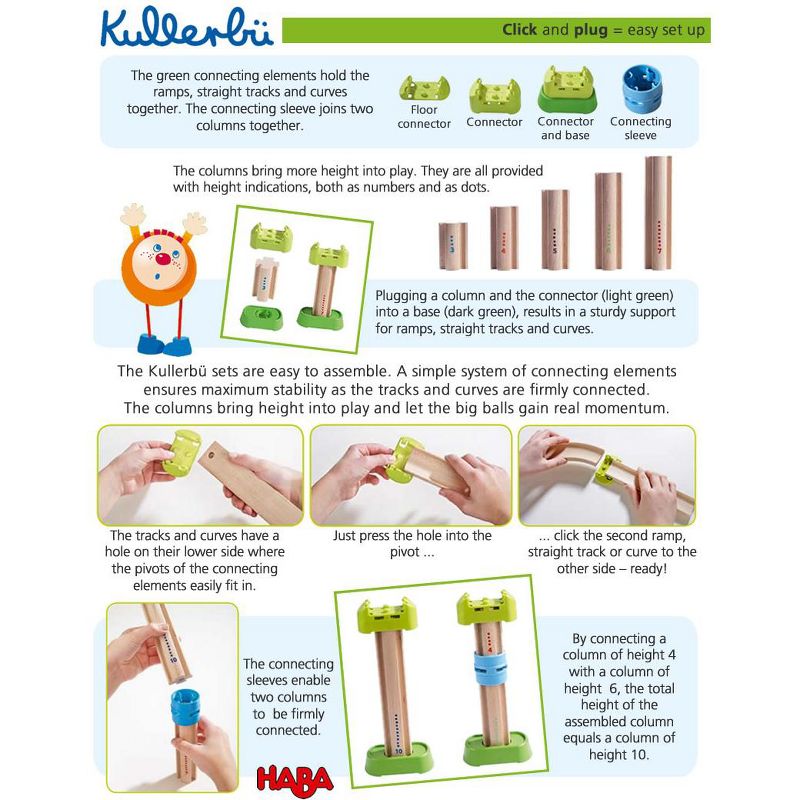 HABA Kullerbu Expansion Set - Columns