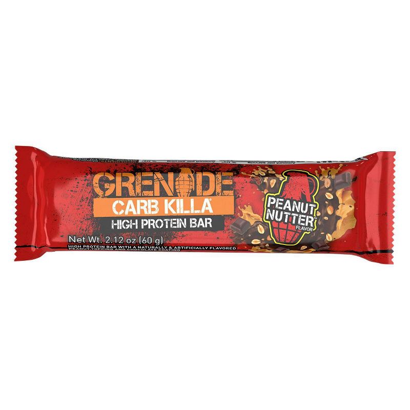 Grenade Carb Killa Peanut Nutter Protein Candy Bar - 4pk