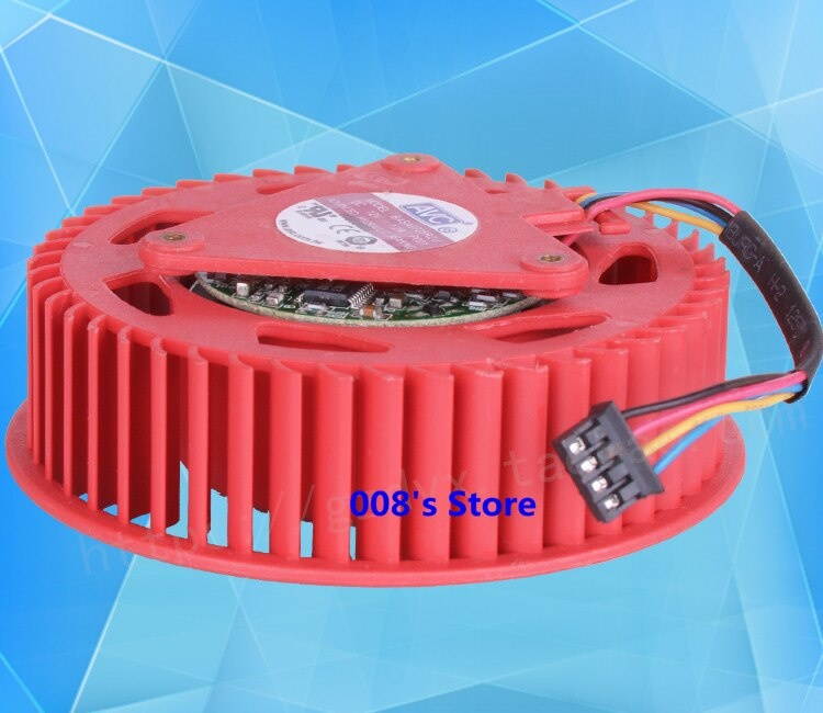 New GPU Cooler Fan For ATI HD4870 HD4890 HD5850 HD5870 HD5970 HD5770 BASA0725R2U DC 12V 1.2A P001 Graphics Card Cooling