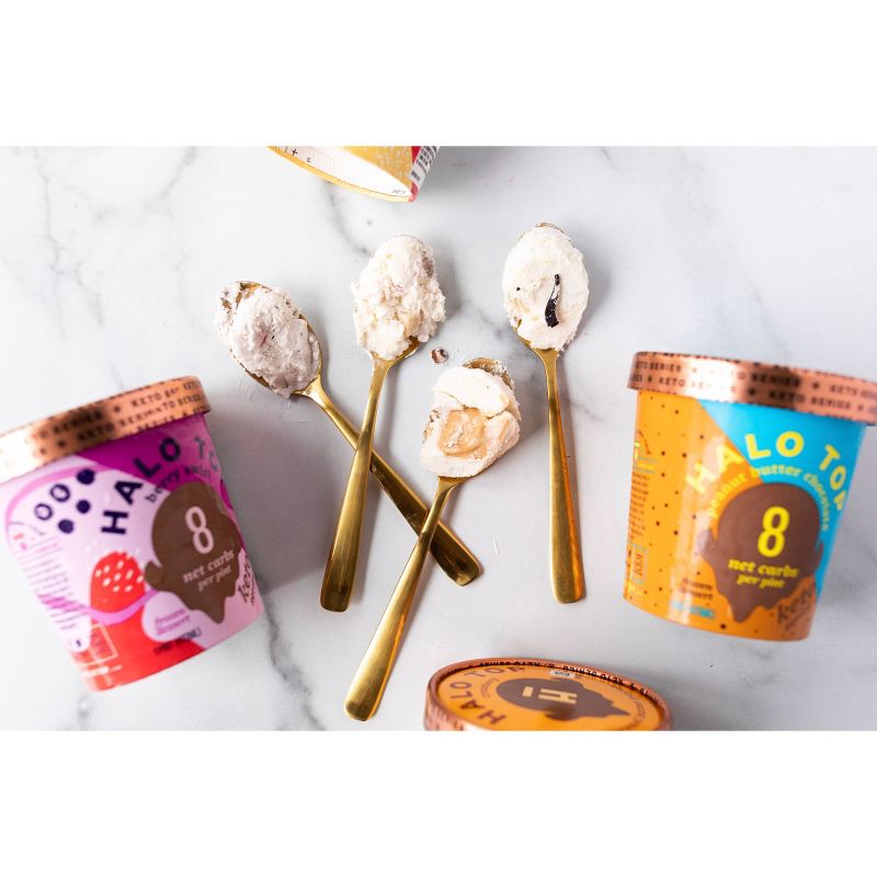 Halo Top Keto Peanut Butter Chocolate Frozen Dessert - 16oz