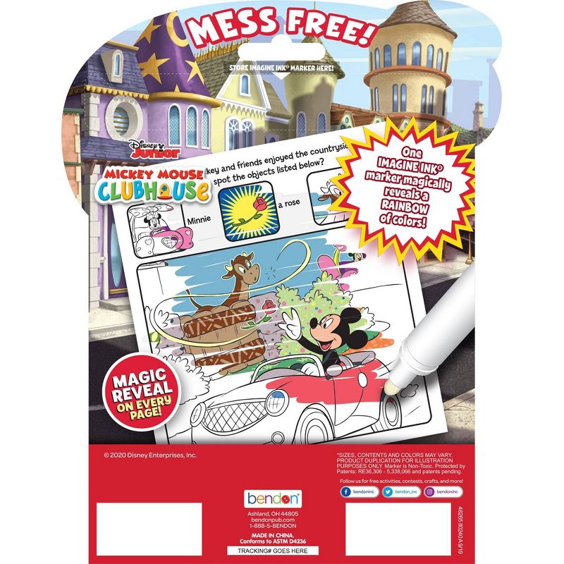 DISNEY JR MMCH IMAGINE INK BOOK (Hardcover)