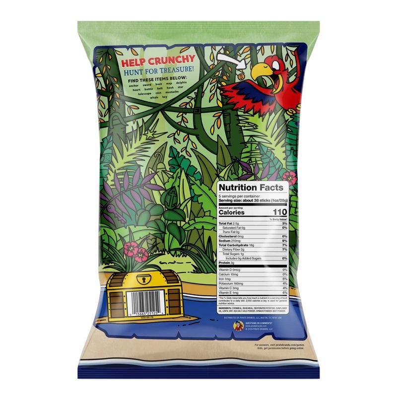 Pirate's Booty Sea Salt Veggie Sticks - 5oz