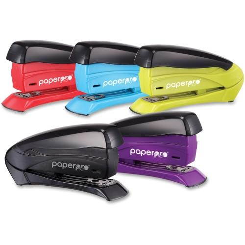 PaperPro 1491 inSPIRE Compact Stapler, 15 Sheets Capacity - 1 Each  (Assorted Colors)