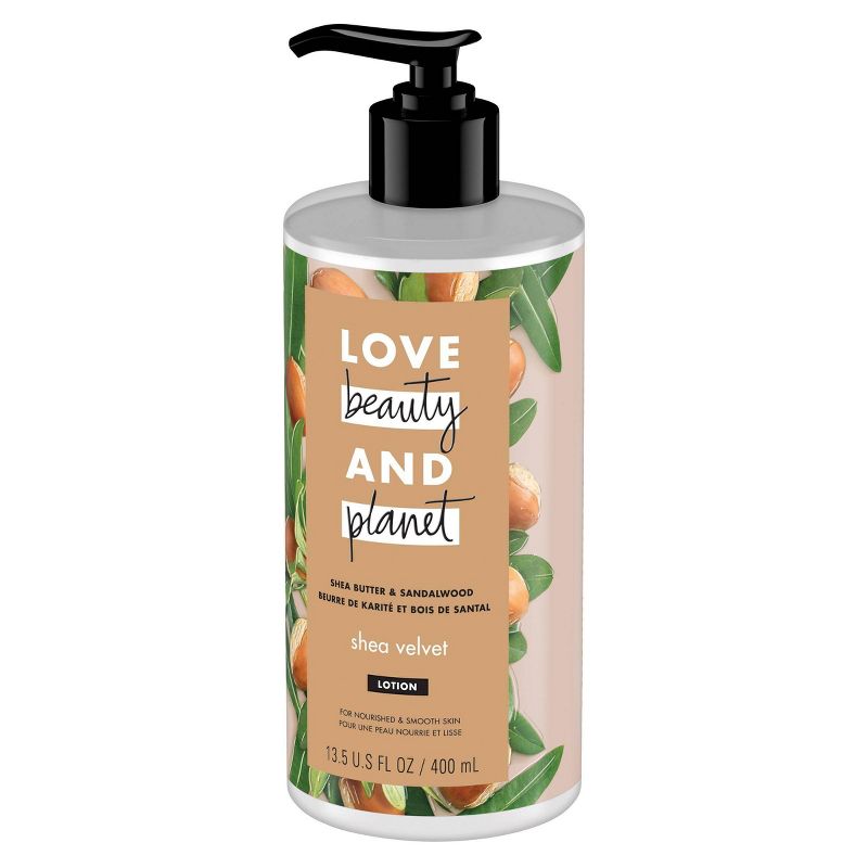 Love Beauty & Planet Shea Butter and Sandalwood Hand and Body Lotion - 13.5oz