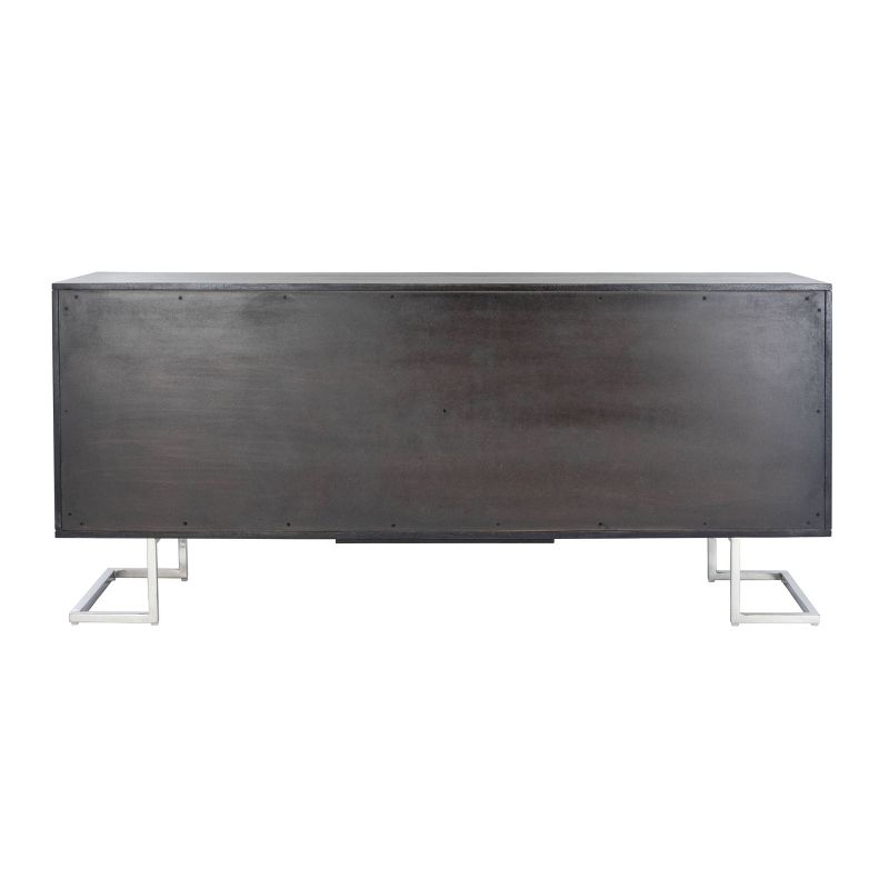 Carmel Sideboard Dark Brown/Black - Chique
