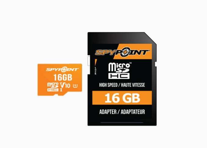 SPYPOINT MICROSD16GB SPYPOINT TRAIL CAM 16GB SD CARD/MICRO SD CLASS 10