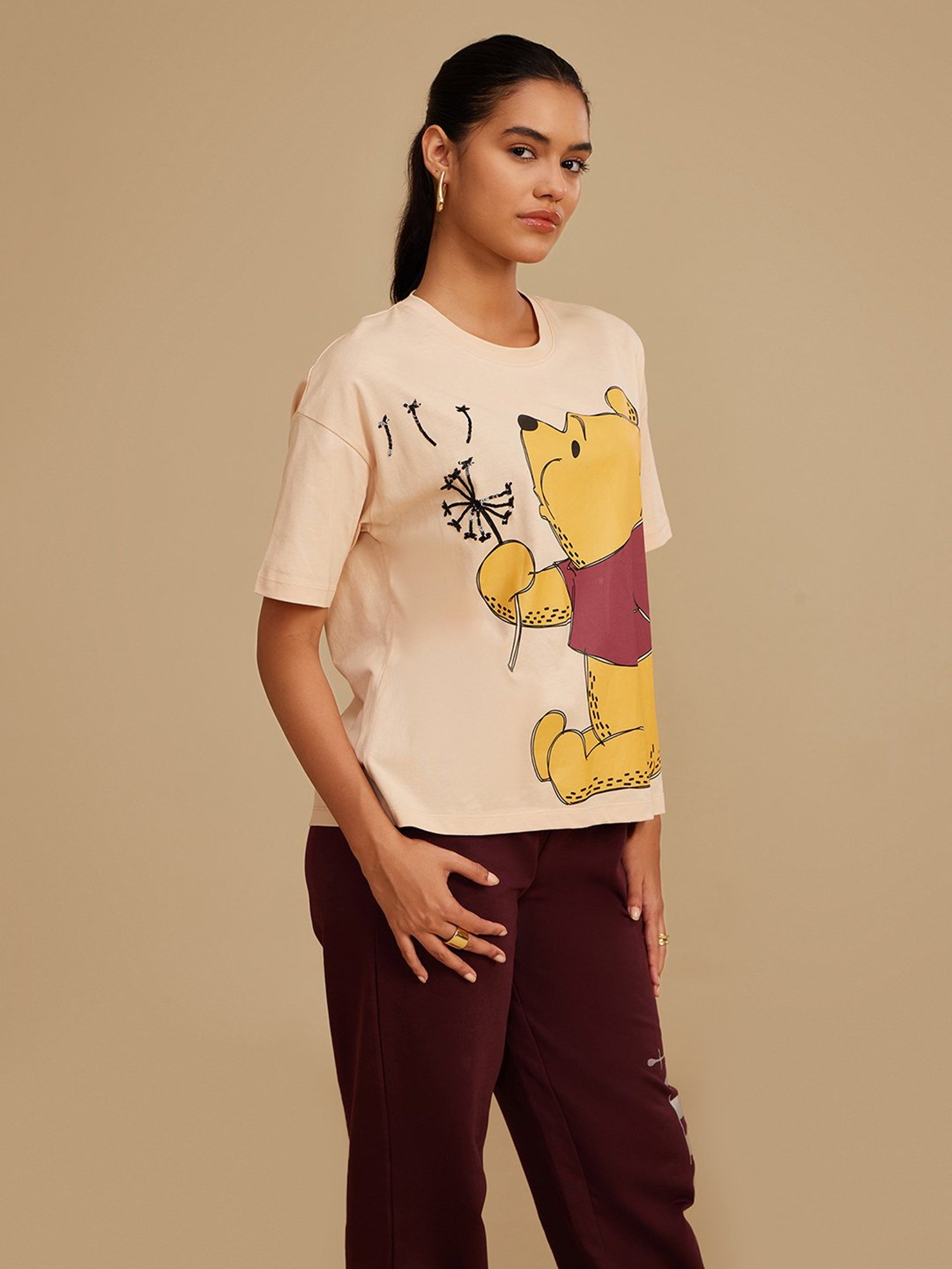 Disney Winnie The Pooh Sequined T-Shirt