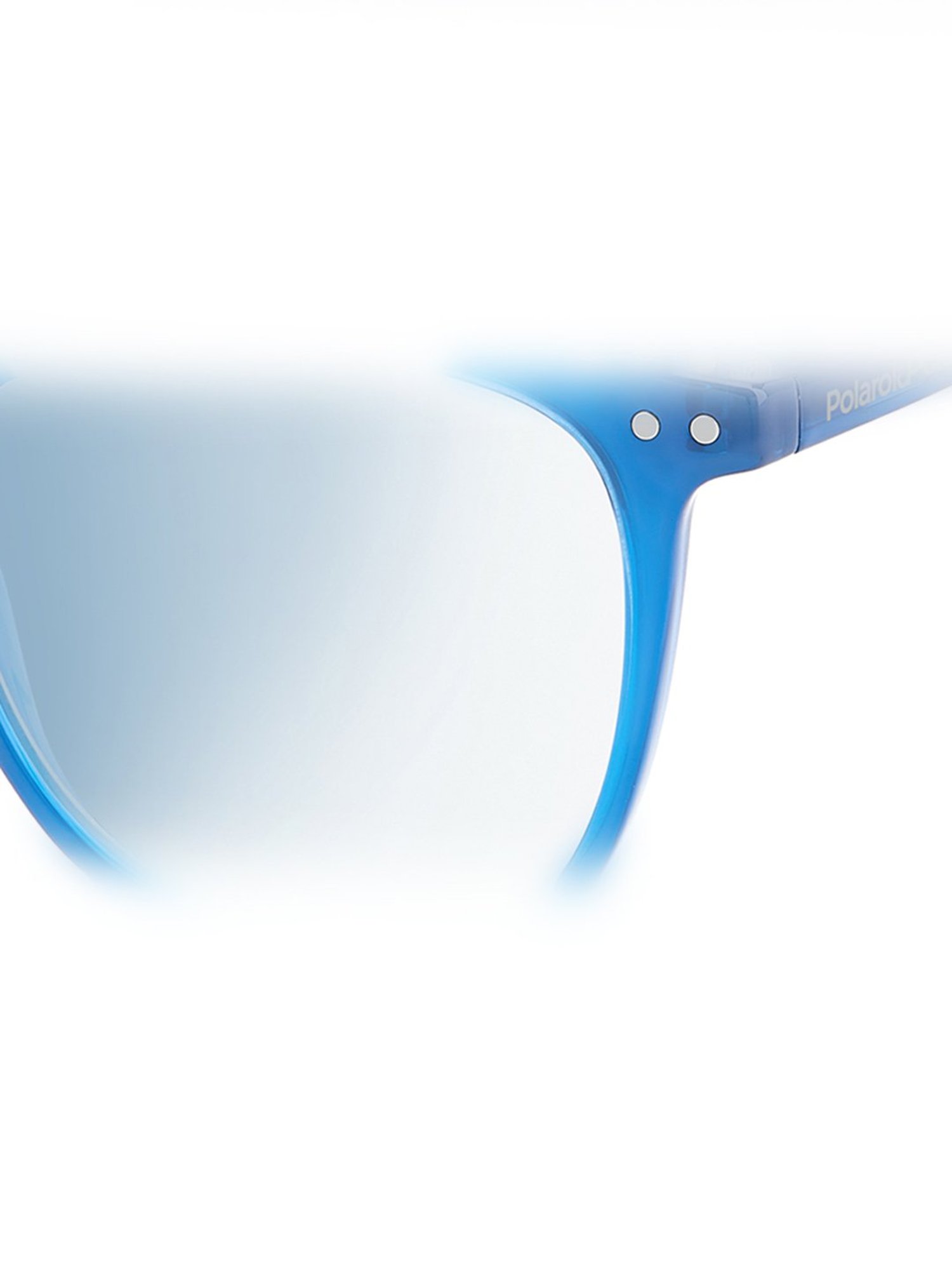 Polaroid Blue Rectangular Unisex Reading Glasses Power: +3.00