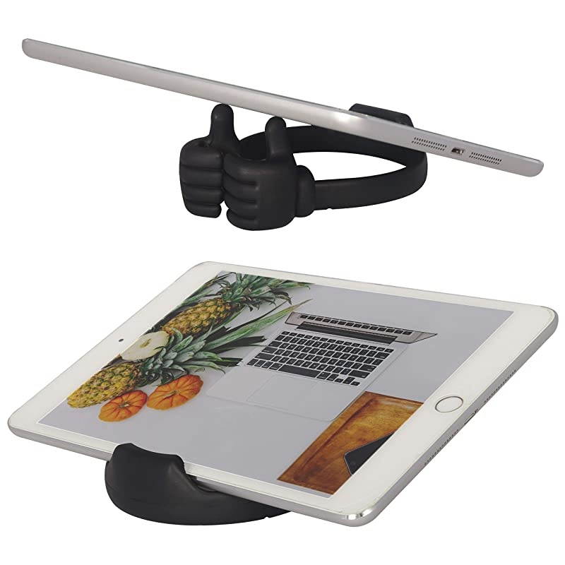 Thumbs Up Cell Phone Stand,  Portable Desk Cell Phone Holder Mount, Smart Cellphone Tablet Holders, Unique Christmas Stocking Stuffers Holiday Fillers Gifts,Red