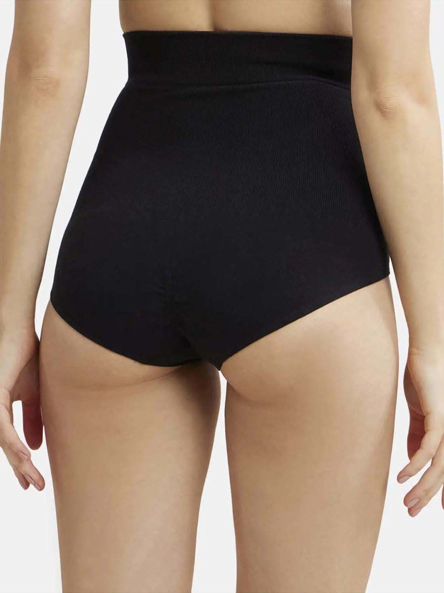 Jockey SH04 Women's High Waist Cotton Rich Elastane Stretch Seamfree Bikini Shapewear