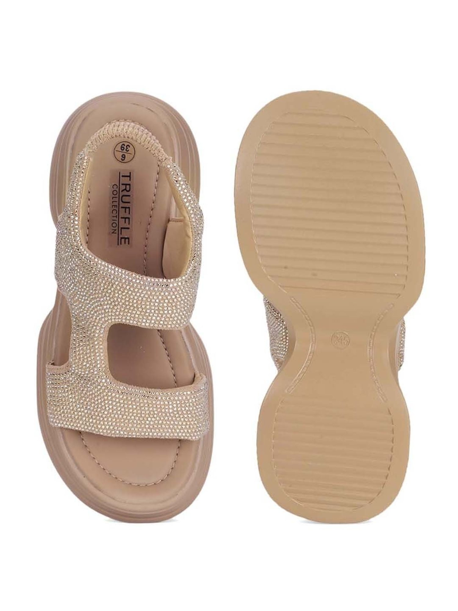 Truffle Collection Women's Silver Flat Ballets