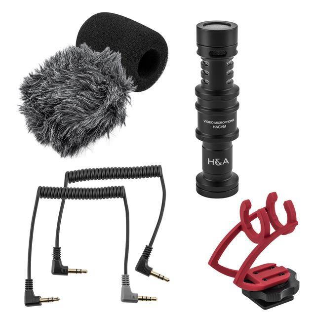 H&A VideoMini, HA-CVM Compact On-Camera Microphone (Comica CVM-VM10 II)