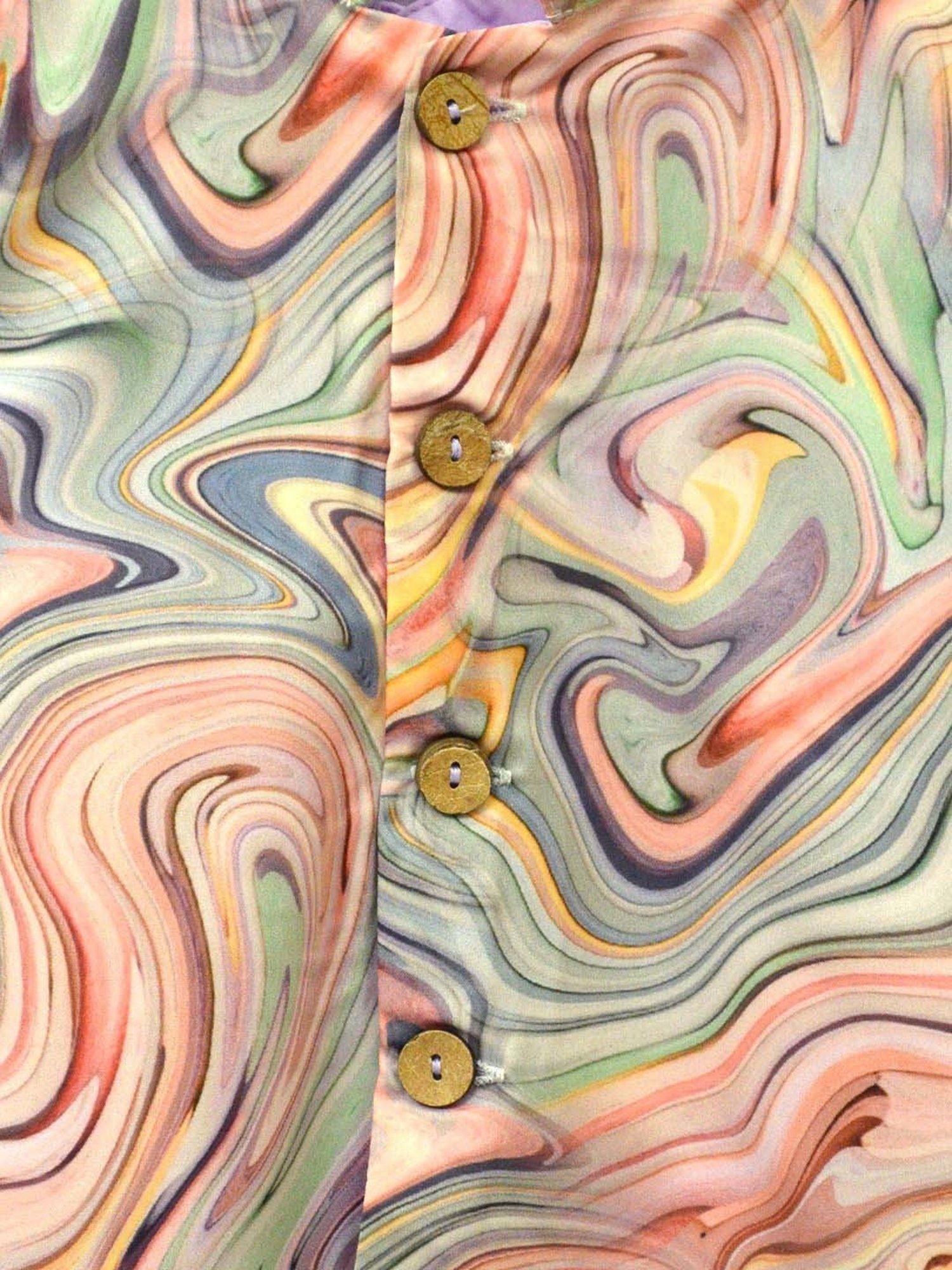 VASTRAMAY Boys Yellow & White Cotton Printed Full Sleeves Kurta Sets