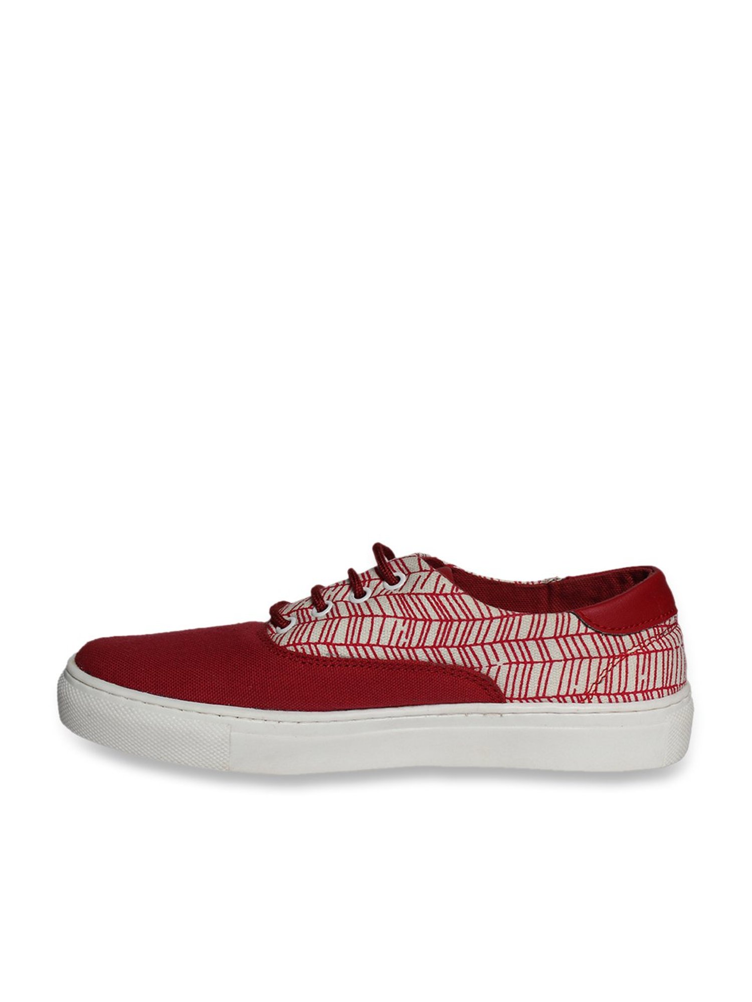 North Star by Bata Women's Red Casual Sneakers