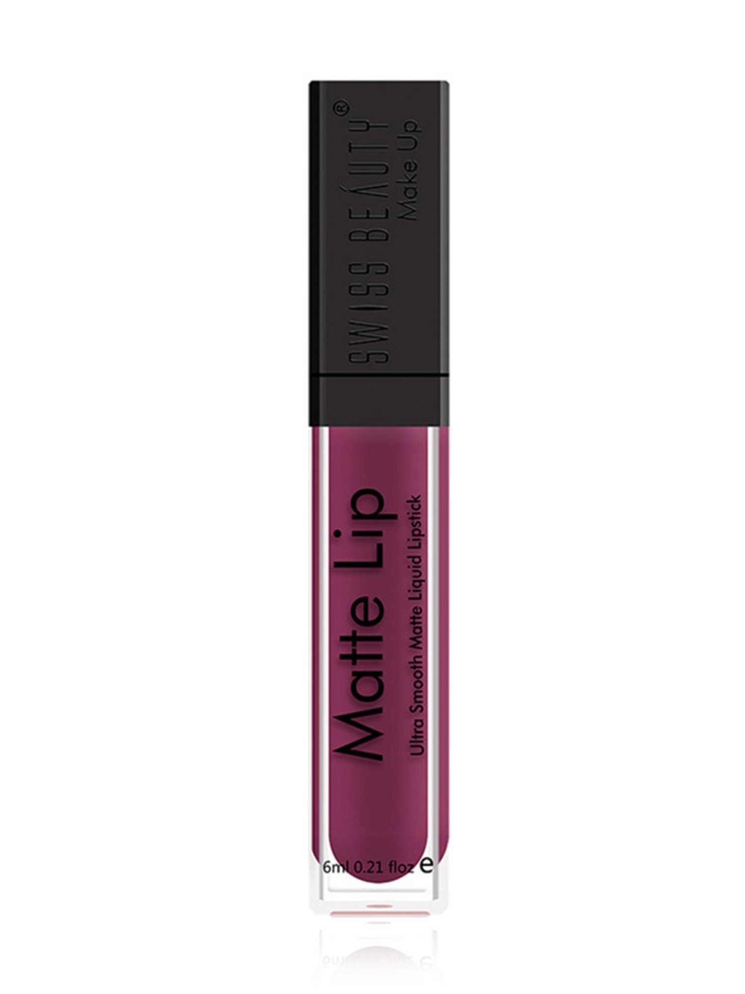 SWISS BEAUTY Ultra Smooth Matte Liquid Lipstick Big Berry - 6 ml