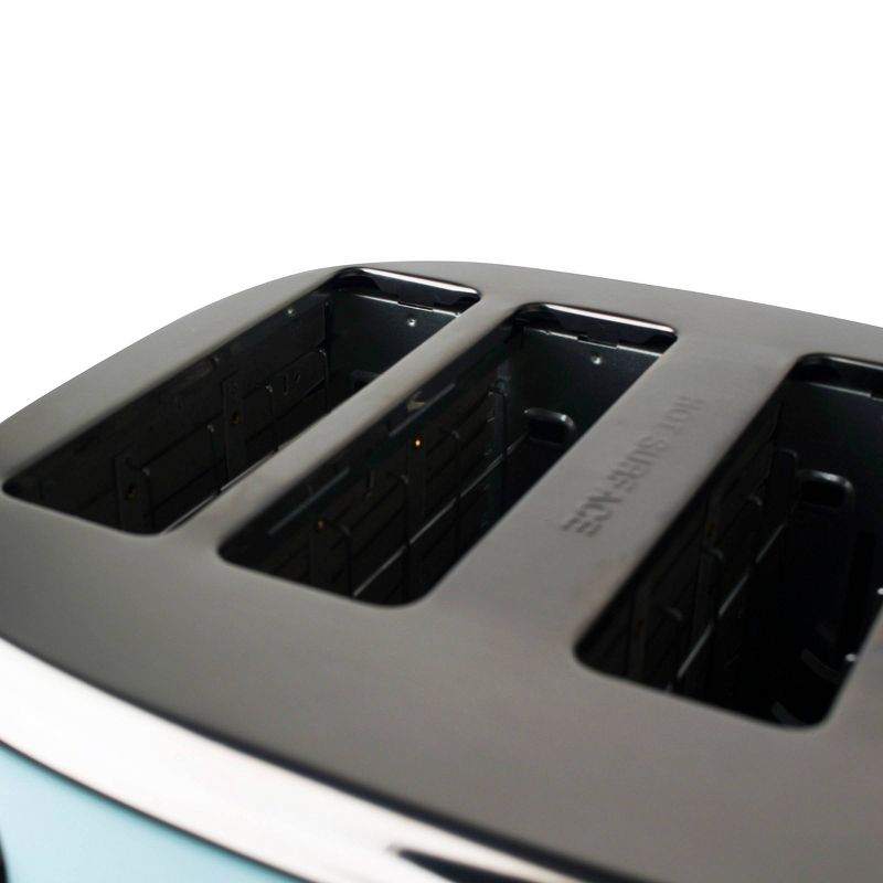 Haden Dorset 2-Slice Wide Slot Stainless Steel Countertop Retro Toaster with Adjustable Browning Control, Red