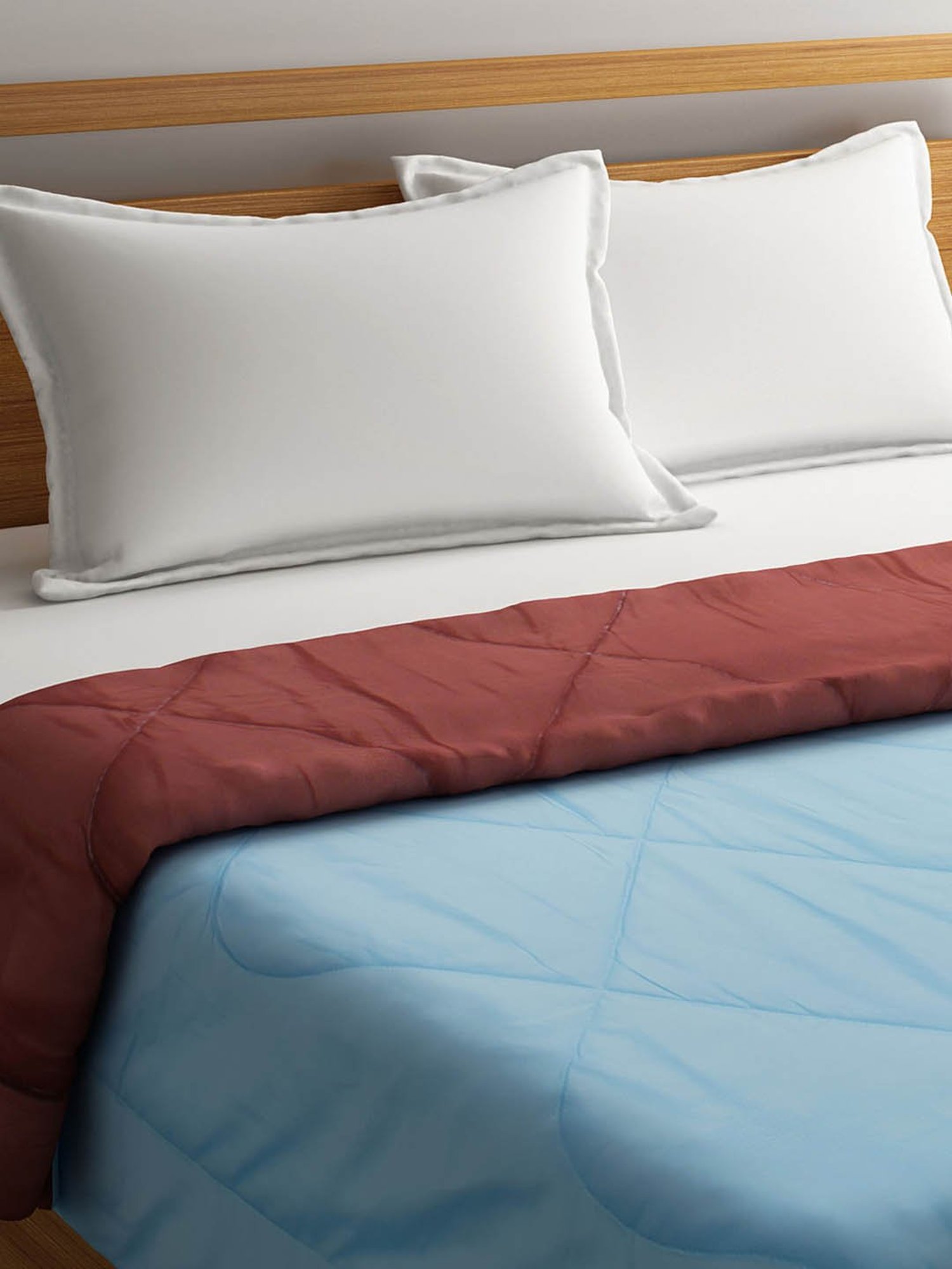 Romee Sky Blue 150 TC Comforter - Set of 1
