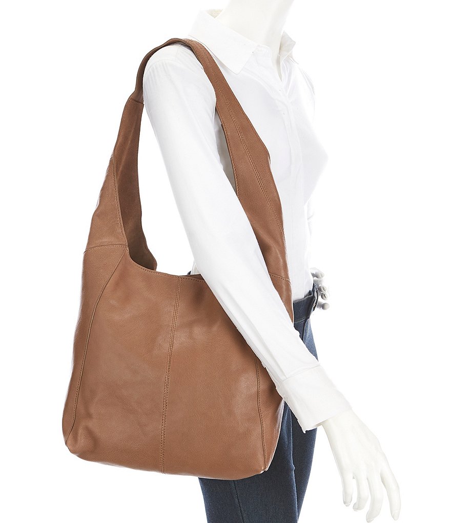 Lucky Brand Patti Leather Slouchy Hobo Bag
