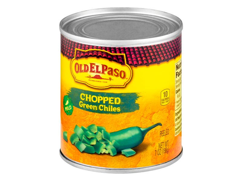 Old El Paso Chopped Green Chiles 7oz
