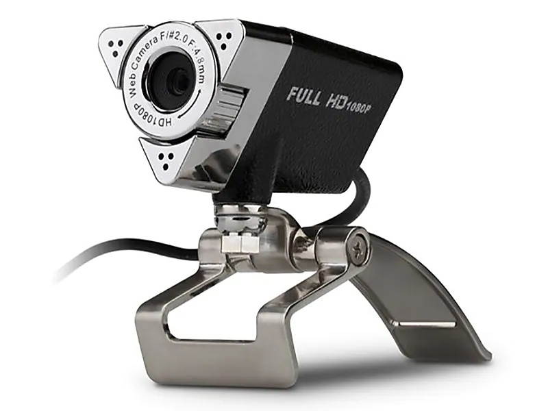 Aluratek AWC01F Video Conferencing Camera - 2 Megapixel - 30 fps - Black - USB 2.0 - 15 Megapixel Interpolated - 1920 x 1080 Video - CMOS Sensor - Manual Focus - Microphone - Notebook, Computer