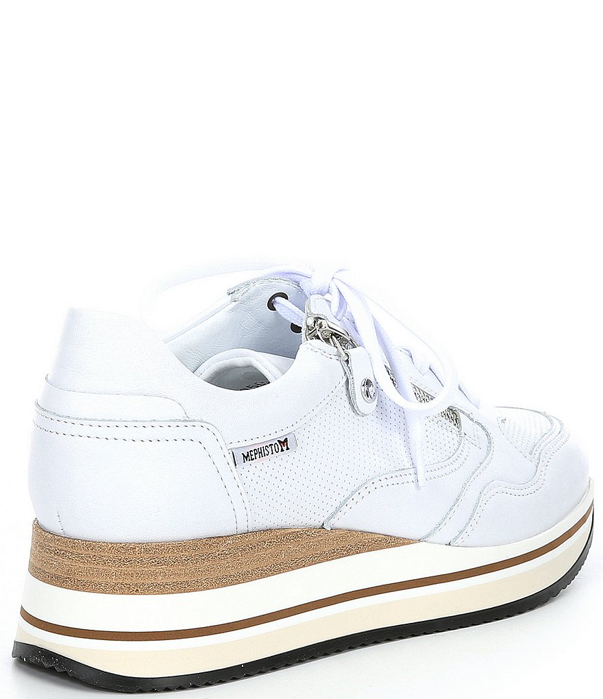 Donald Pliner Pelham Neoprene Mixed Leather Slip-On Wedge Sneakers