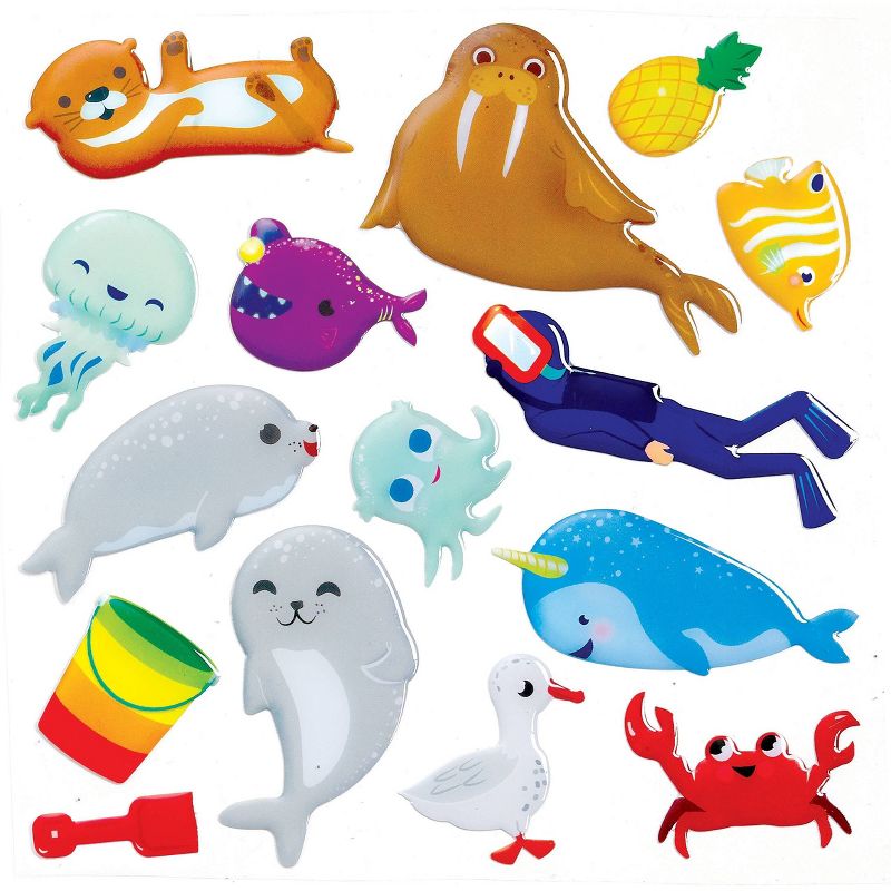 Creativity for Kids Sensory Sticker Playset - Magical Undersea