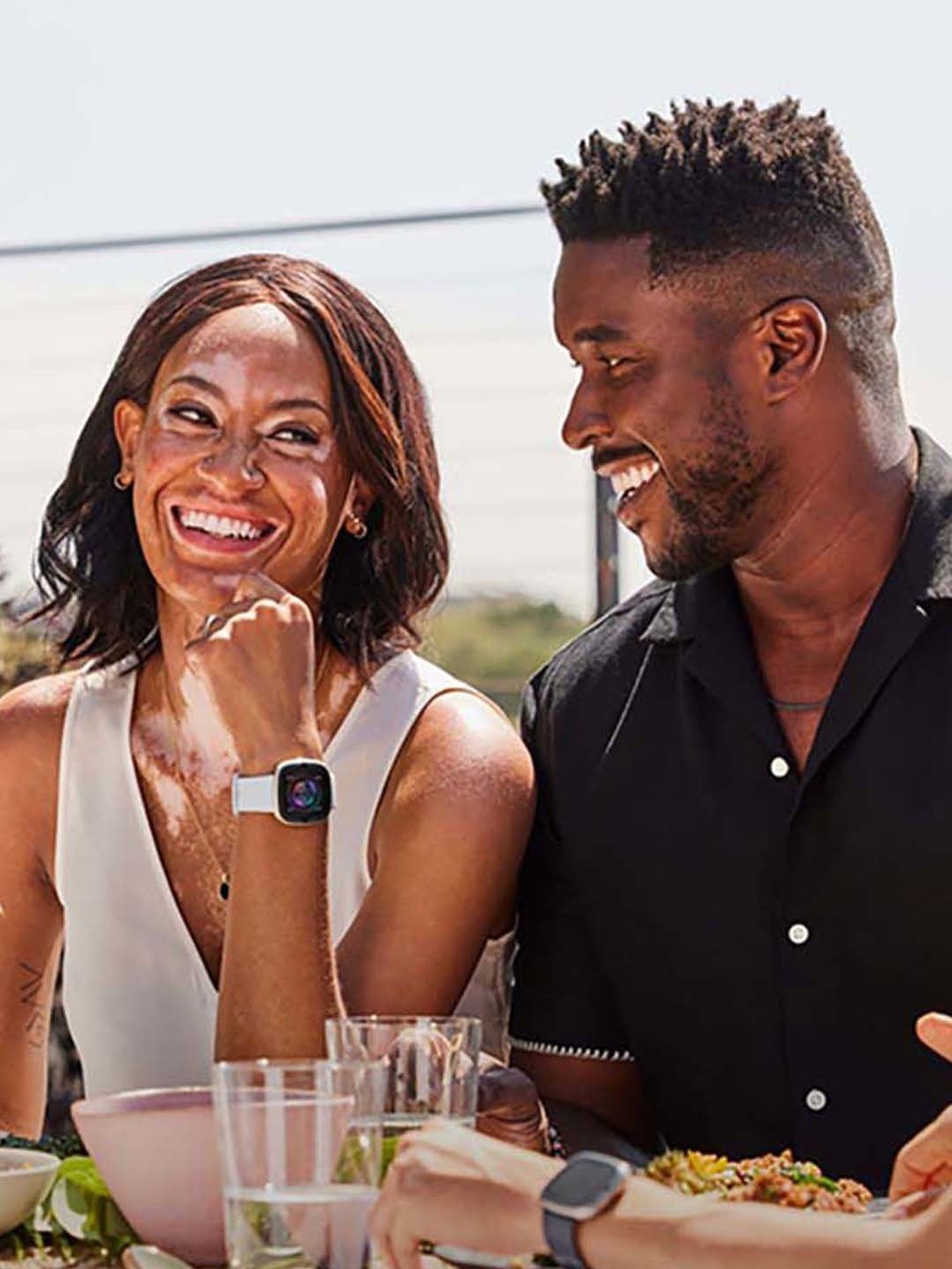 Fitbit Sense 2 Health & Fitness Watch (Blue Mist / Soft Gold Aluminium)