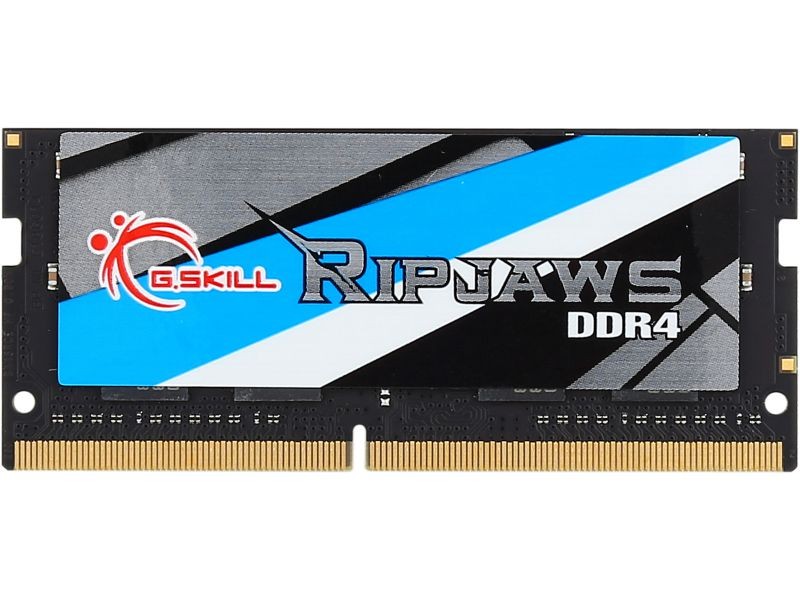 G.SKILL Ripjaws SO-DIMM 8GB 260-Pin DDR4 SO-DIMM DDR4 3200 (PC4 25600) Laptop Memory Model F4-3200C18S-8GRS
