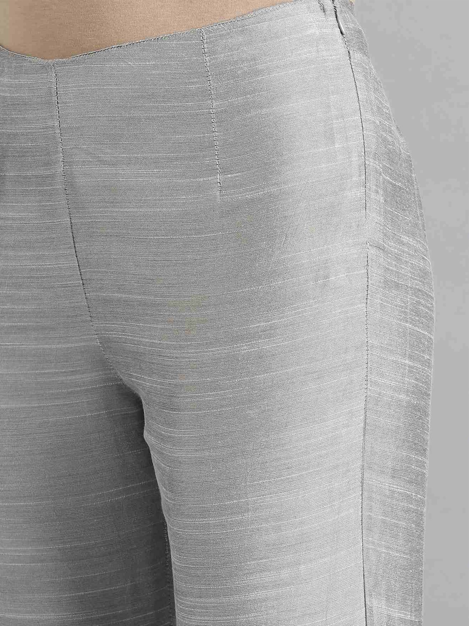 Saffron Threads Black Elasticated Palazzos