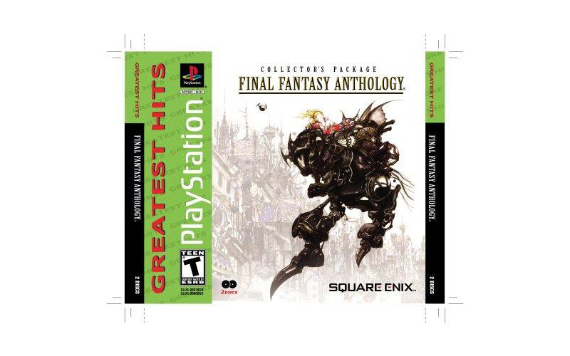 Final Fantasy Anthology (Greatest Hits) PlayStation 1