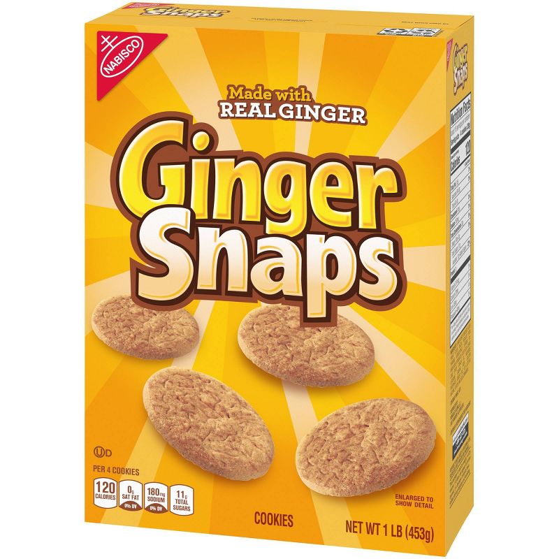 Nabisco Ginger Snaps Cookies - 16oz