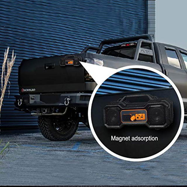 GAM-I054 Sondpex Waterproof Magnetic Boombox Bluetooth Speaker Black