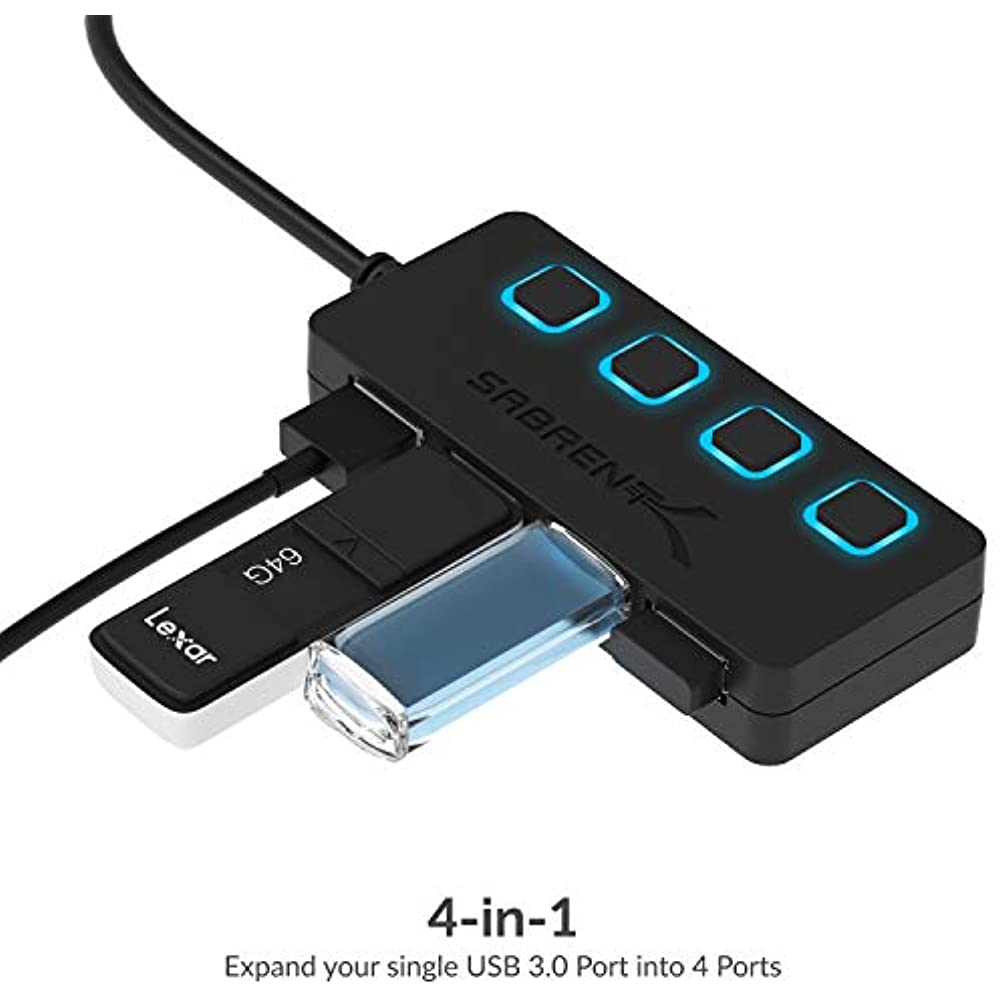 Madeng USB 3.0 HUB Adapter Extender Mini Splitter Box 3 Ports for PC Laptop Macbook Mobile Phone High Speed U Disk Reader