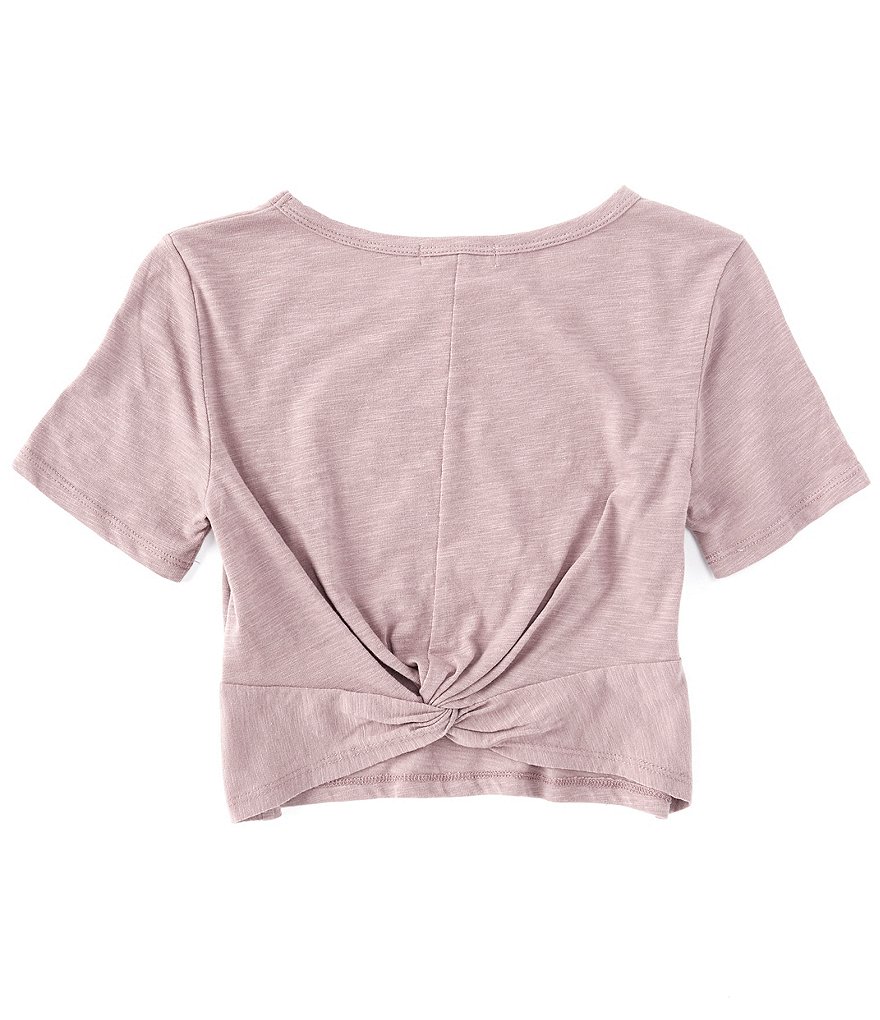 GB Girls Big Girls 7-16 Active Cinch Back Crop Top