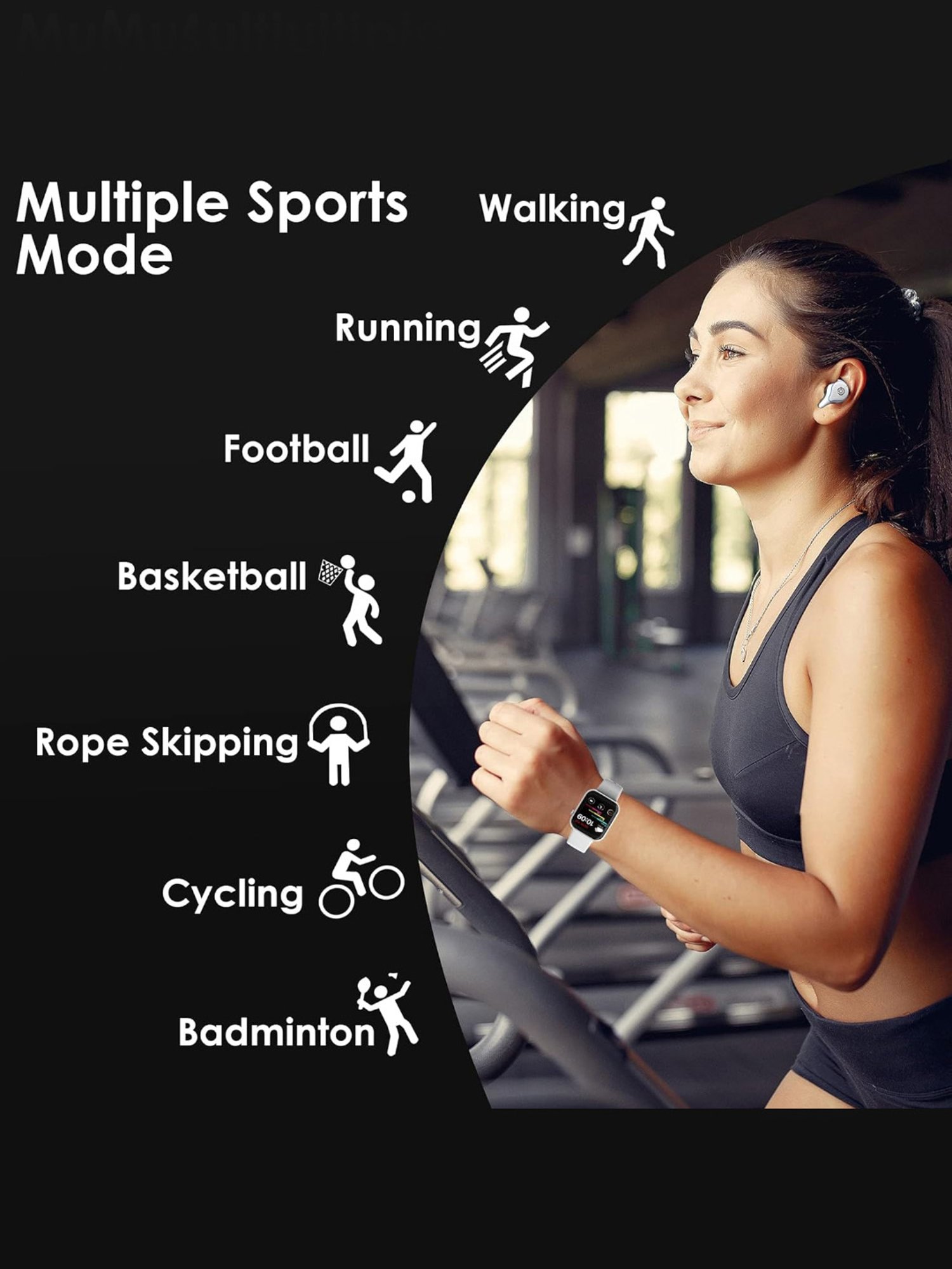 Probus P15 Full Touch Screen Smartwatch (Grey)